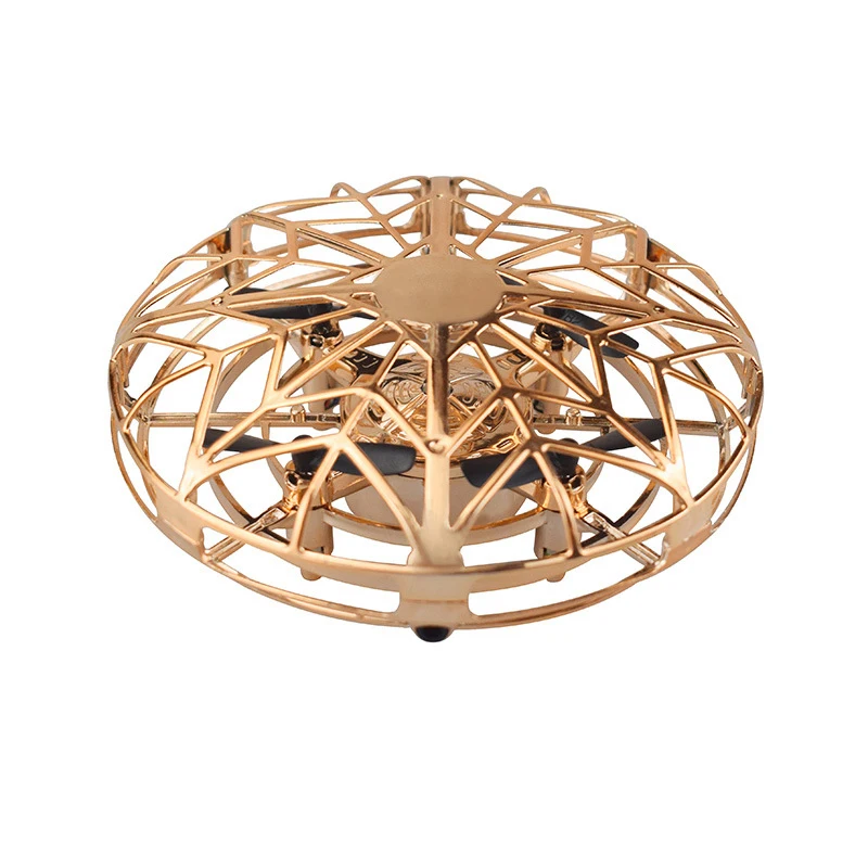 Мини Дрон НЛО против столкновений Летающий вертолет волшебный ручной шарики