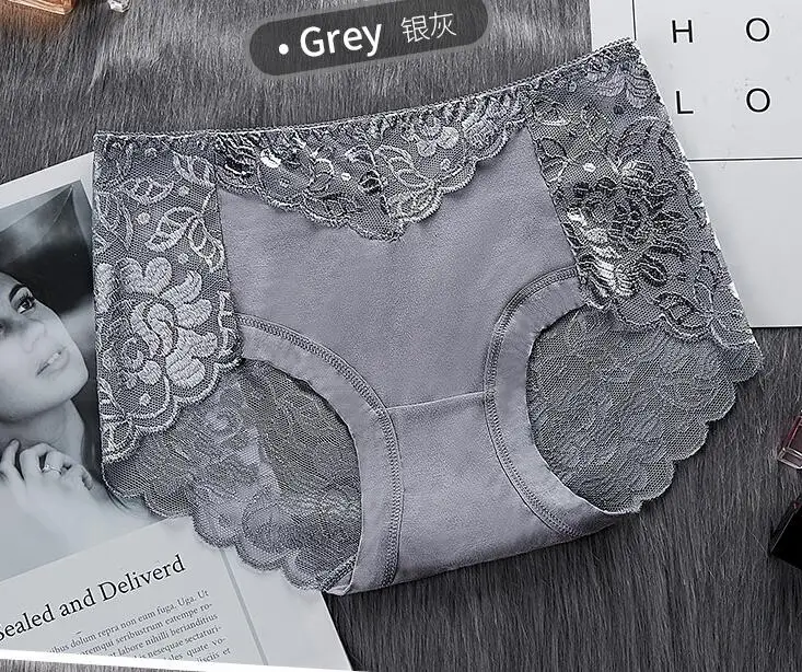 5 шт. сексуальное женское нижнее белье Прозрачное большие кружевные трусики