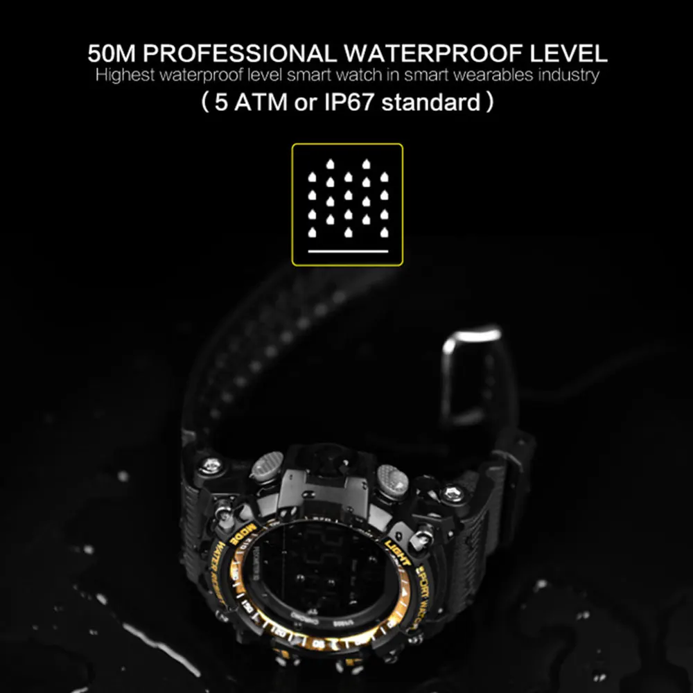 New Man's Smart Watch 2020 bluetooth digital men clock Pedometer smartwatch Women Waterproof IP68 Sport For ios Android Phone