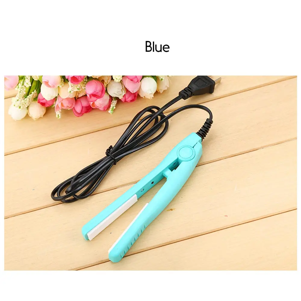 Салон красоты здоровья вьющиеся волосы щипцы для завивки волос 3 цвета 2 в 1 Мини