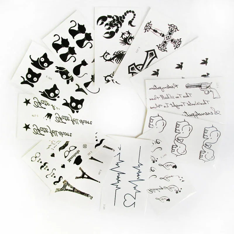 30 шт. временные тату наклейки на Хэллоуин|Временные тату| |