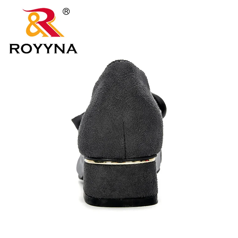 Женские дизайнерские босоножки ROYYNA Босоножки на каблуке с бантом-бабочкой