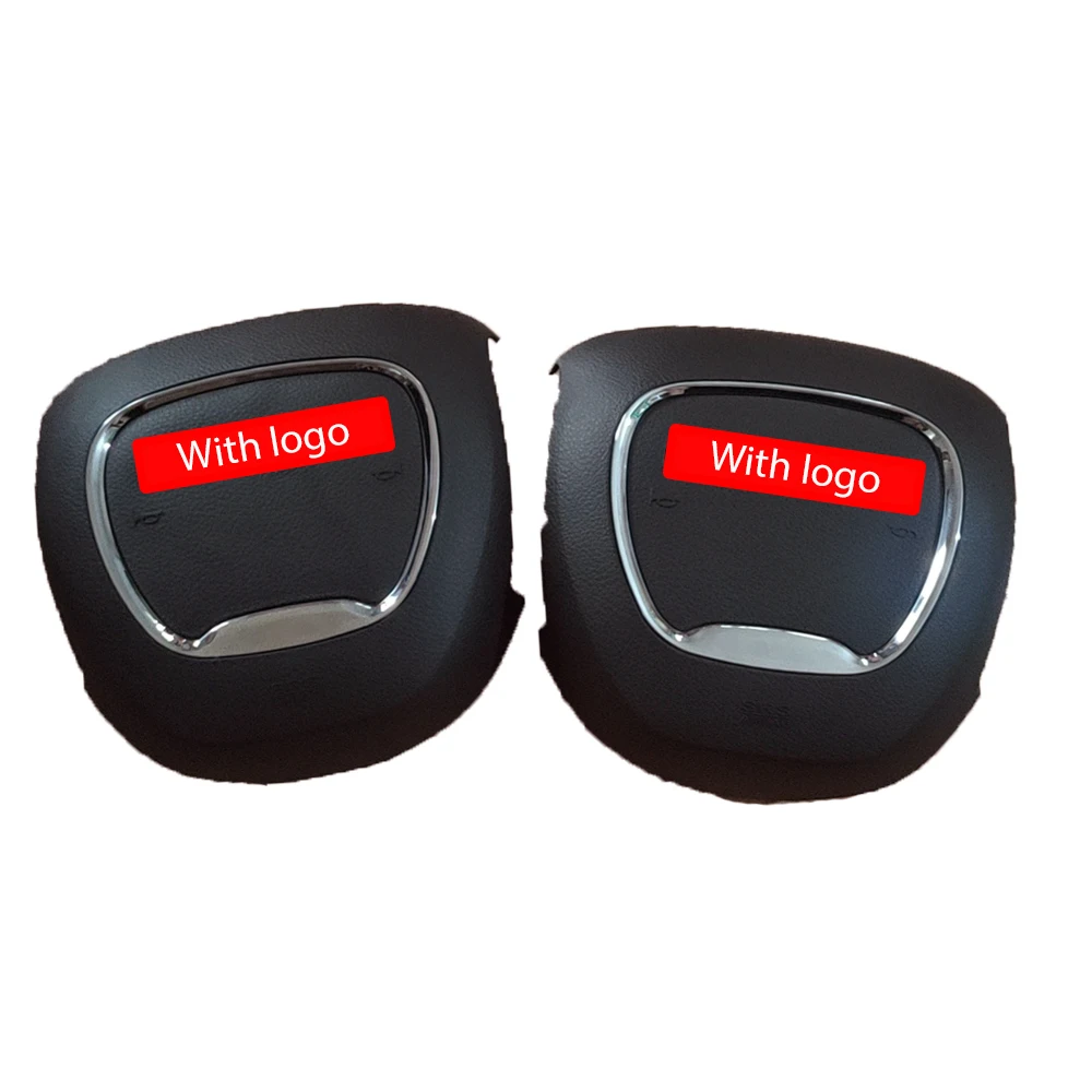 car accessories for dodge charger challenger srt 2015 2020 steering wheel horn cover cap center speaker panel with emblem free global shipping
