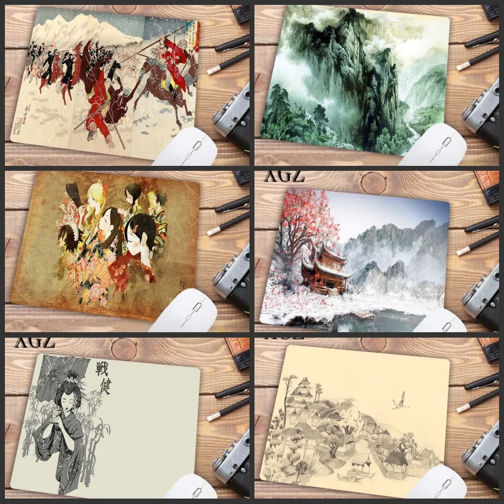 Коврик для мыши XGZ с японским искусством на заказ игровой коврик геймеров модный