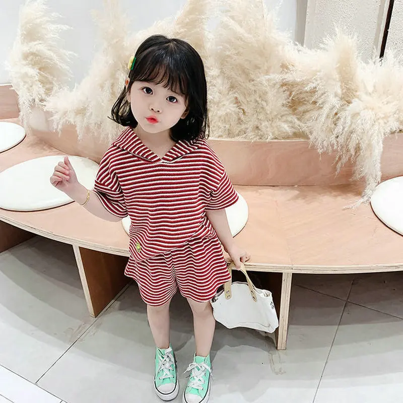 Mihkalev комплект с юбкой для маленьких девочек 2020 летние наряды детские комплекты