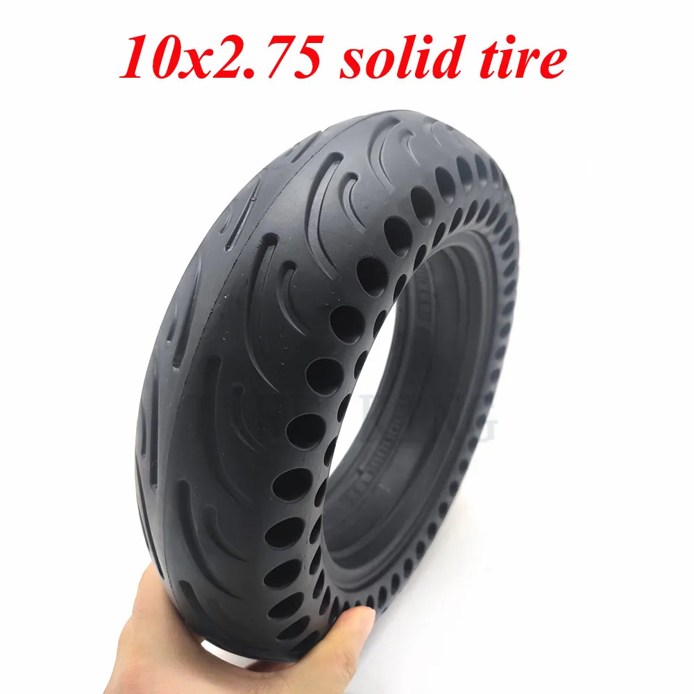 

Upgrade 10 Inch Inflation Free Tyre 10x2.75 Honeycomb Solid Tire for XiaoMi Ninebot 9 Balance Scooter Accessory