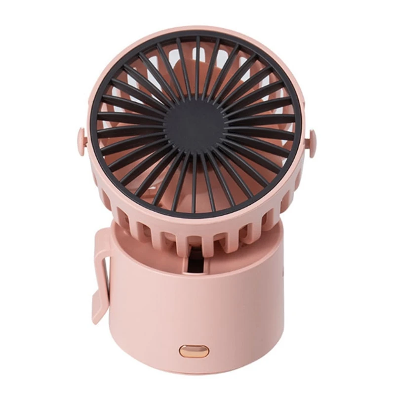 

C1FB Multifunction Personal Fan Handheld, Mini Portable Fan USB Fan Rechargeable Powerful Personal Fans for Your Neck waist
