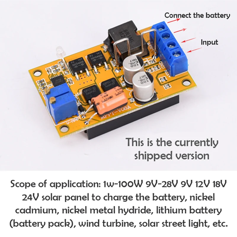 12 В 18 в контроллер солнечной панели полностью автоматический MPPT