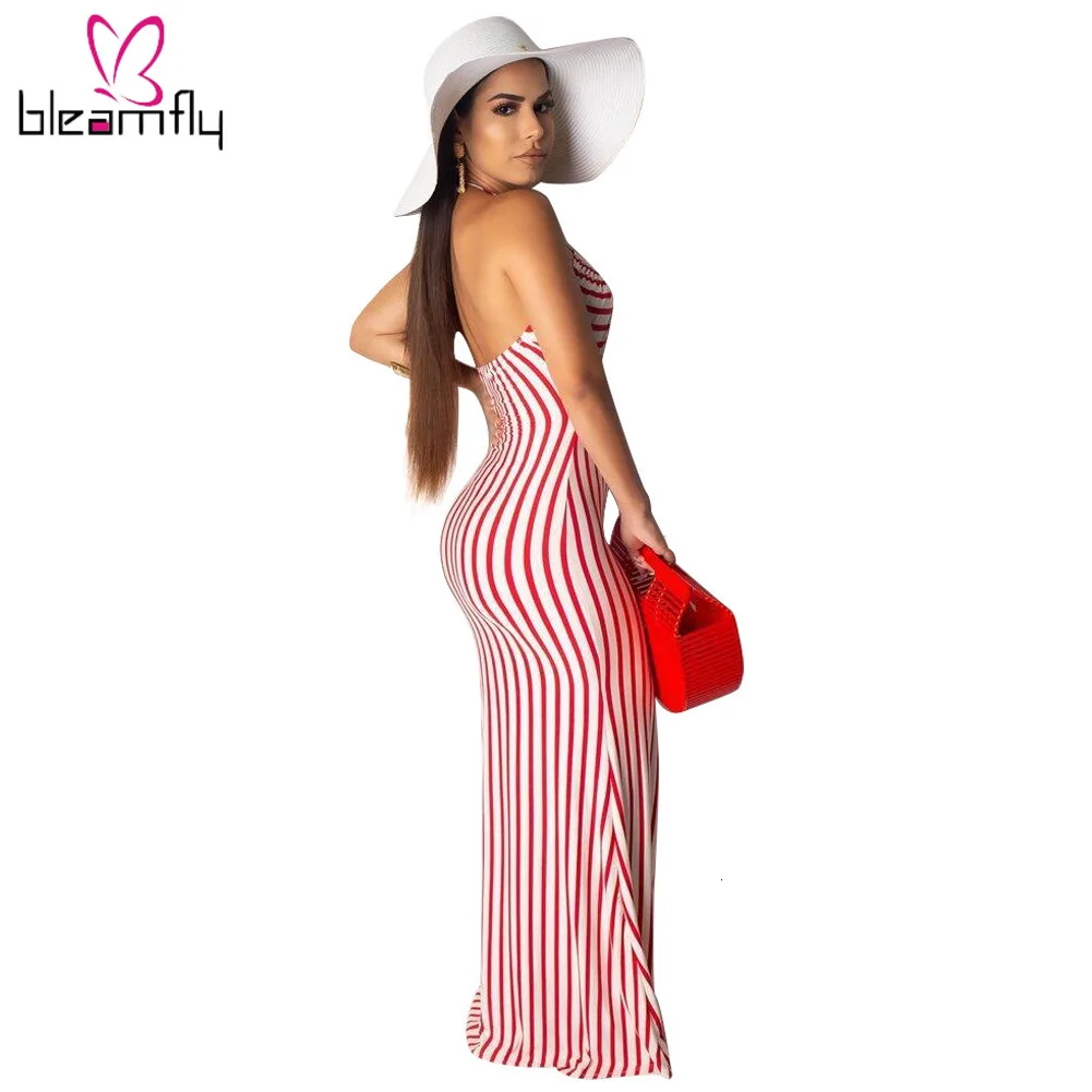 Новинка женское летнее платье с бретельками на шее без рукавов вырезами открытая