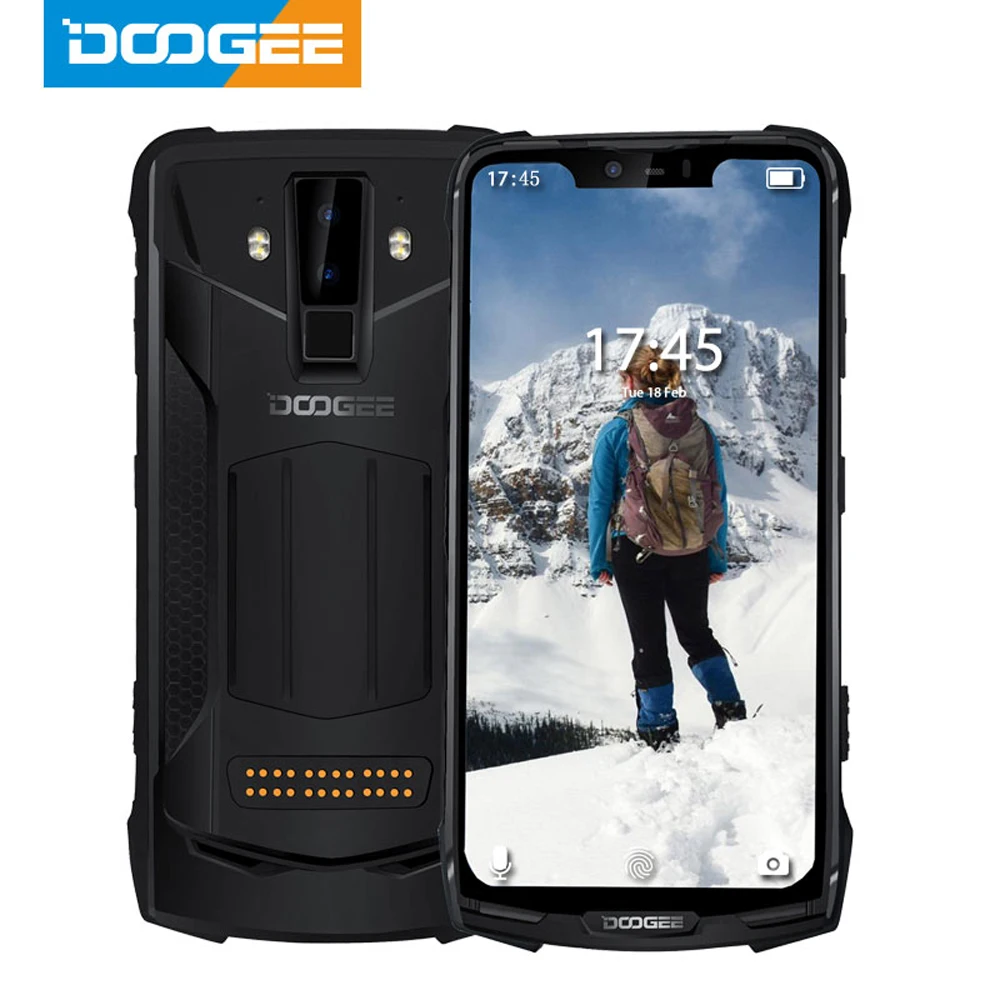 Смартфон DOOGEE S90 6 18&quot 6+128ГБ восьмиядерный процессор Helio P60 аккумулятор 5050 mAh в