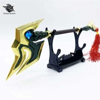 lol darius axe the hand of noxus moni weapon replica small metal model gamers gift collection