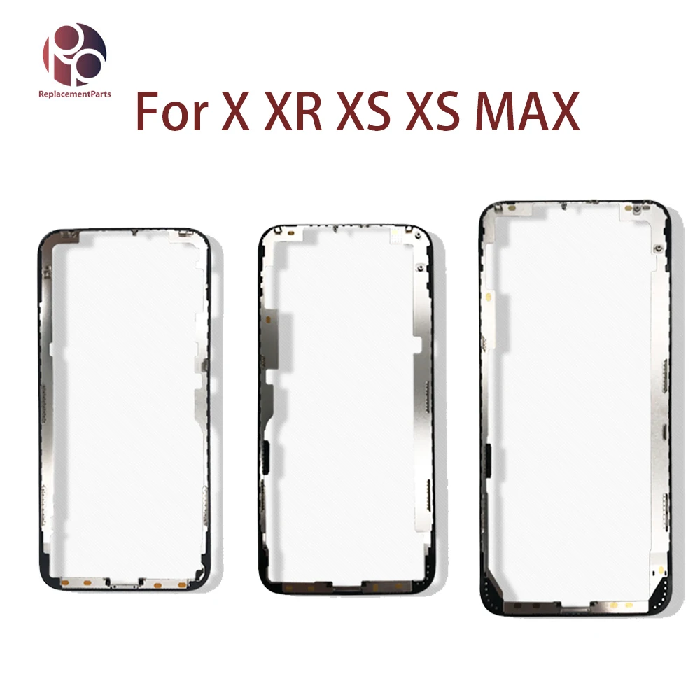 10 шт. передняя стеклянная рамка OCA для iPhone X / XS XR MAX XSM замена экрана|Сенсорные