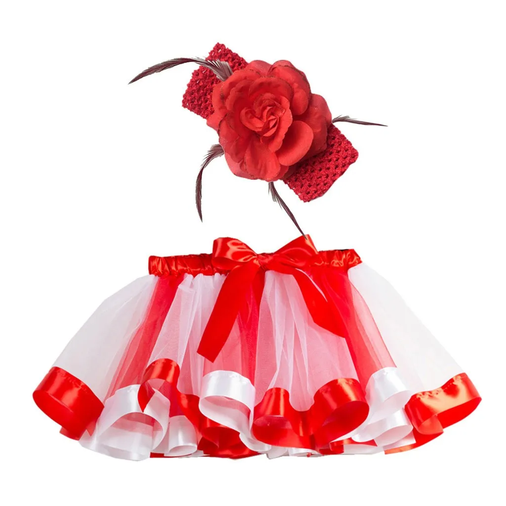 Радужные юбки-пачки фатиновые юбки для маленьких девочек балетная танцевальная