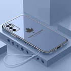 Силиконовый чехол с Кленовым листом для Xiaomi Mi 11 10 T Lite Redmi Note 10 9 8 7 Pro