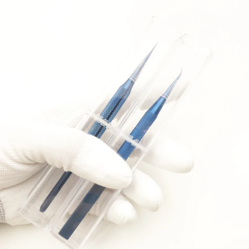 Титановый сплав точный 0 15 мм скачок отпечатков пальцев провод Пинцет для