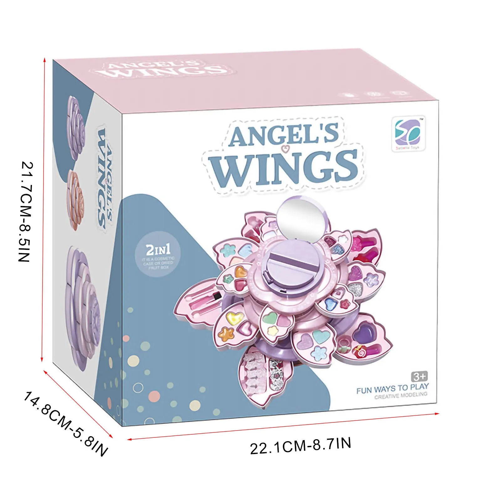 

Children's toys suit girl makeup kids baby cosmetics box nail beauty princess diy nail polish make up sets cosmetics full set