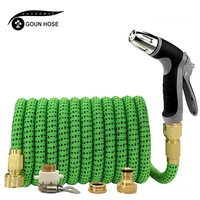 goun hose garden irrigation hose wear resistant telescopic magic automatic washing hose adjustable sprinkler vegetable sprinkler