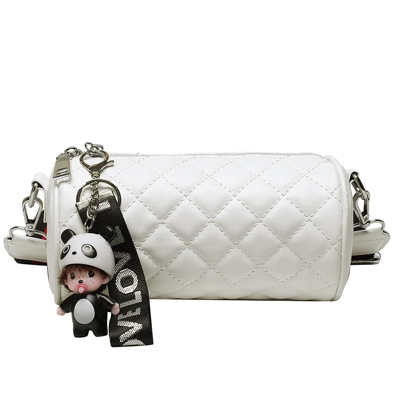 

Women's bag 2021 autumn and winter new women's bag wide shoulder strap PU simple shoulder diagonal bag