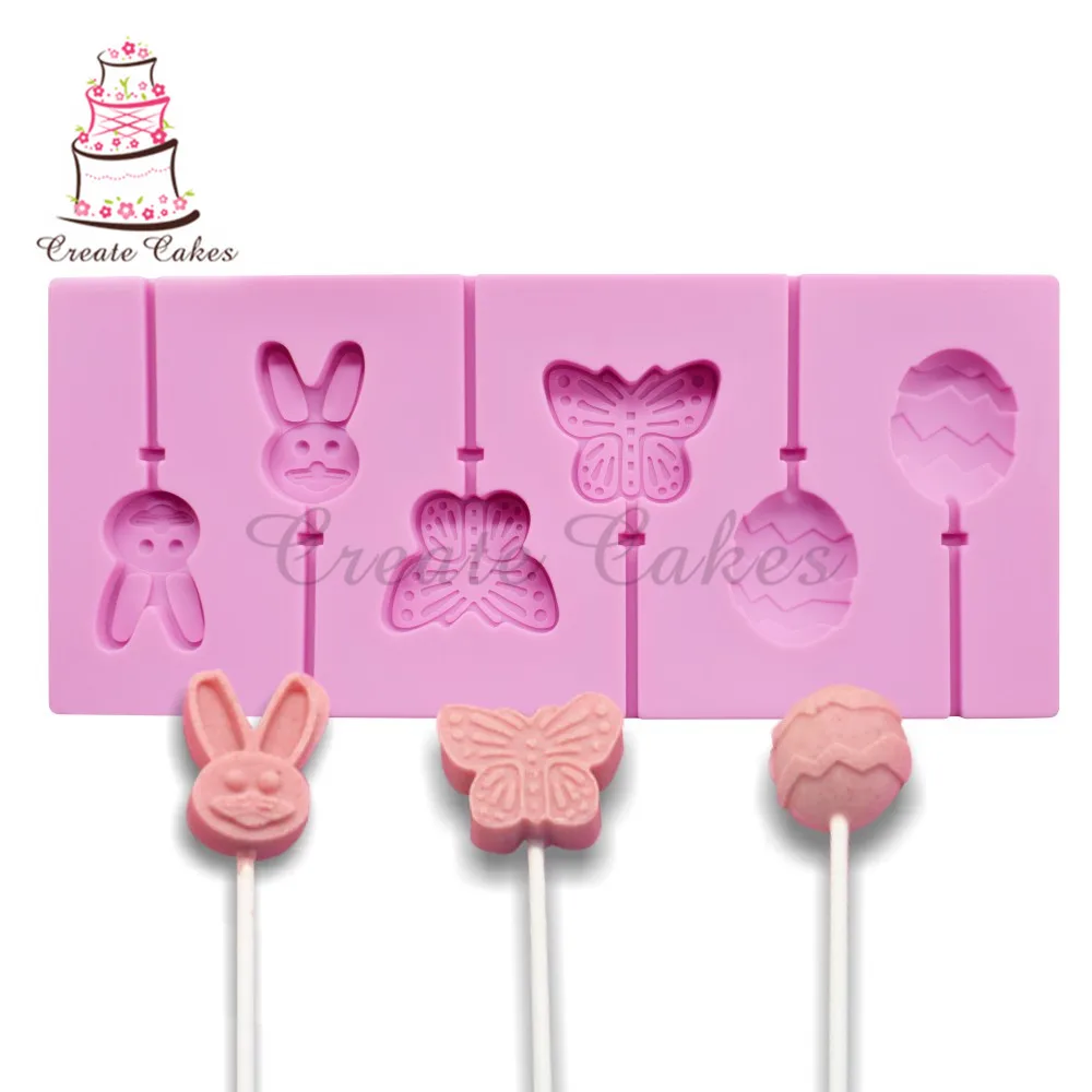 Силиконовая форма с цветами для леденцов инструменты украшения тортов 3D