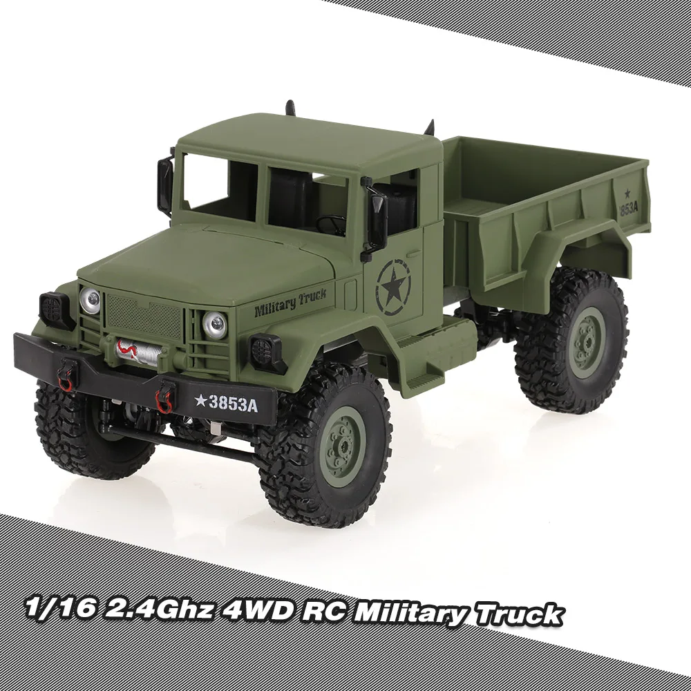 WPL B-1 1/16 Электрический Радиоуправляемый автомобиль Rock Crawler внедорожный с фарой 4WD