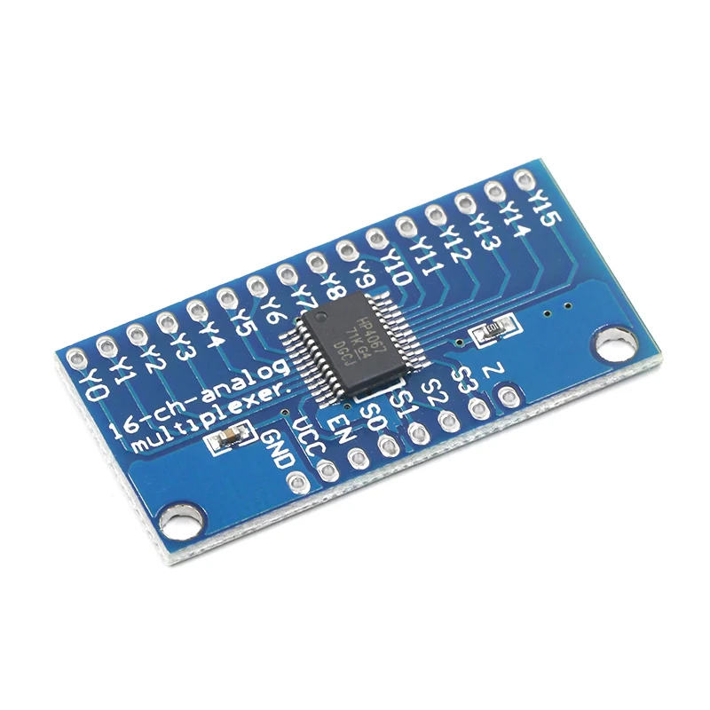 CD74HC4067 16 канальный с аналоговым и цифровым дисплеем мультиплексор коммутационная