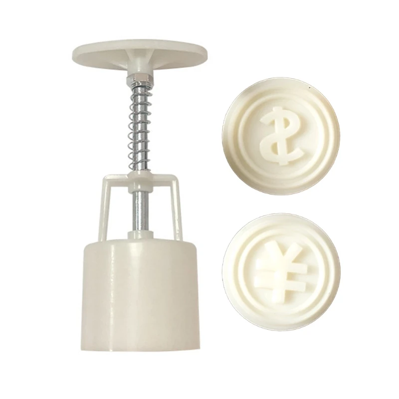 

Пластиковая форма для лунного торта, 3D доллар и юаней, вывеска для торта, форма «сделай сам», Аксессуары для выпечки для фестиваля середины о...