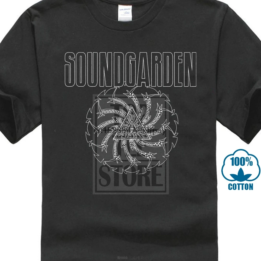 Soundgarden badmotor Finger Rock Chris Cornell Оригинальная футболка Мужская Унисекс хипстерская
