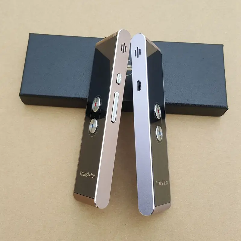 AAAE Top-Handheld intelligent voice translation language simultaneous interpretation English Chinese French Spanish German Span |