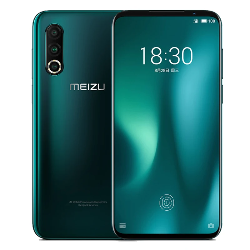 Новое поступление Meizu 16S Pro VOLTE 4G LTE 6G 128G Snapdragon 855 Plus Octa Core 6 2 &quotFHD + NFC сотовый