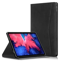 for lenovo tab p11 tb j606f tab p11 pro tb xj706f smart tablet stand case shockproof canvas folio cover hibernation function