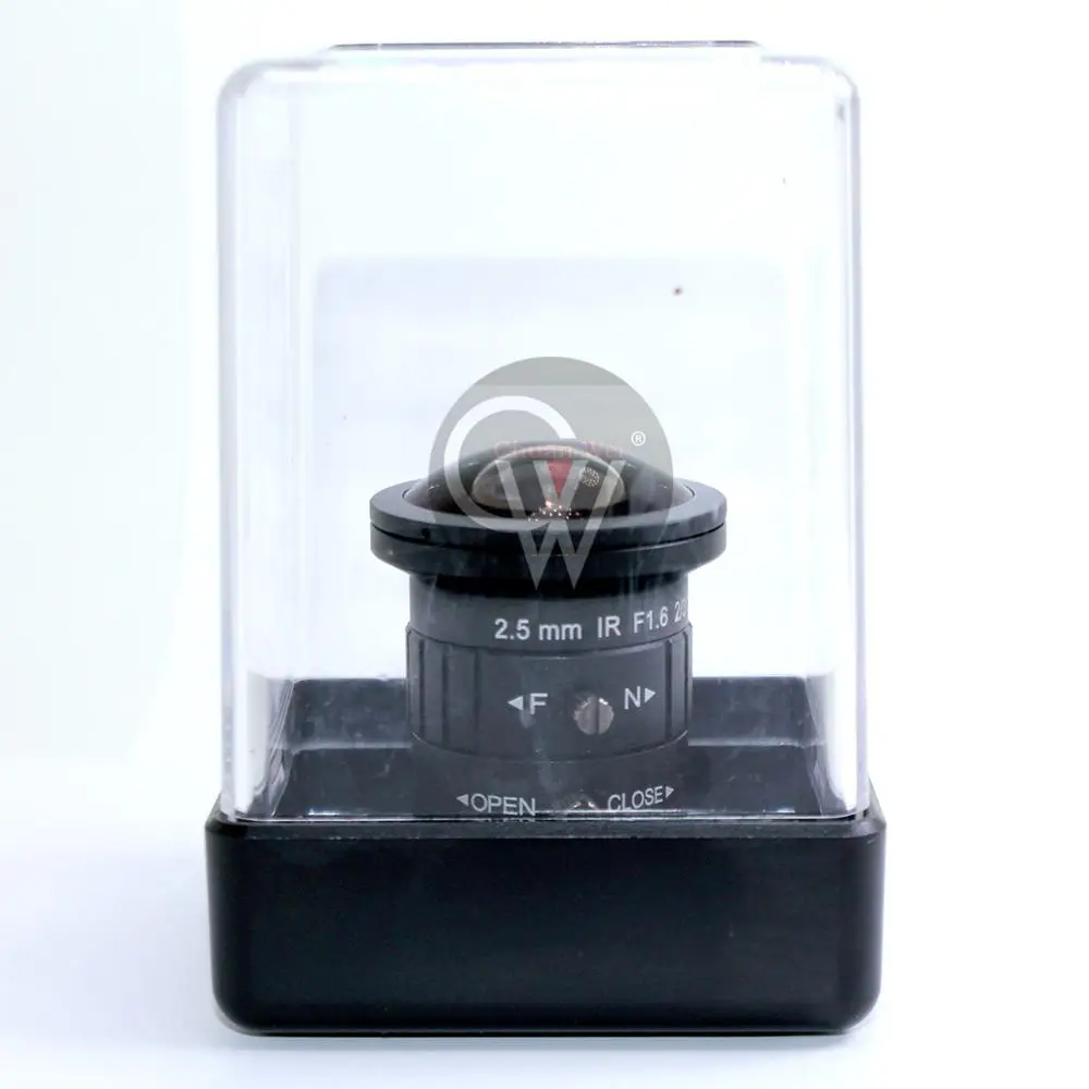 Новый 8 0 мега пикселей 4K 2 5 мм CS mount F1.6 объектив 2/3 &quotИК-Коррекция CCTV безопасности