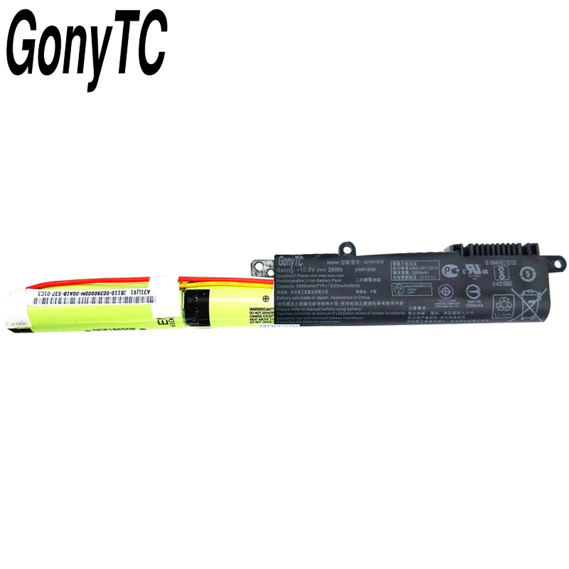 GONYTC оригинальный A31N1519 Аккумулятор для ноутбука ASUS F540SC X540LJ F540UP7200 X540S R540L X540SA R540LA