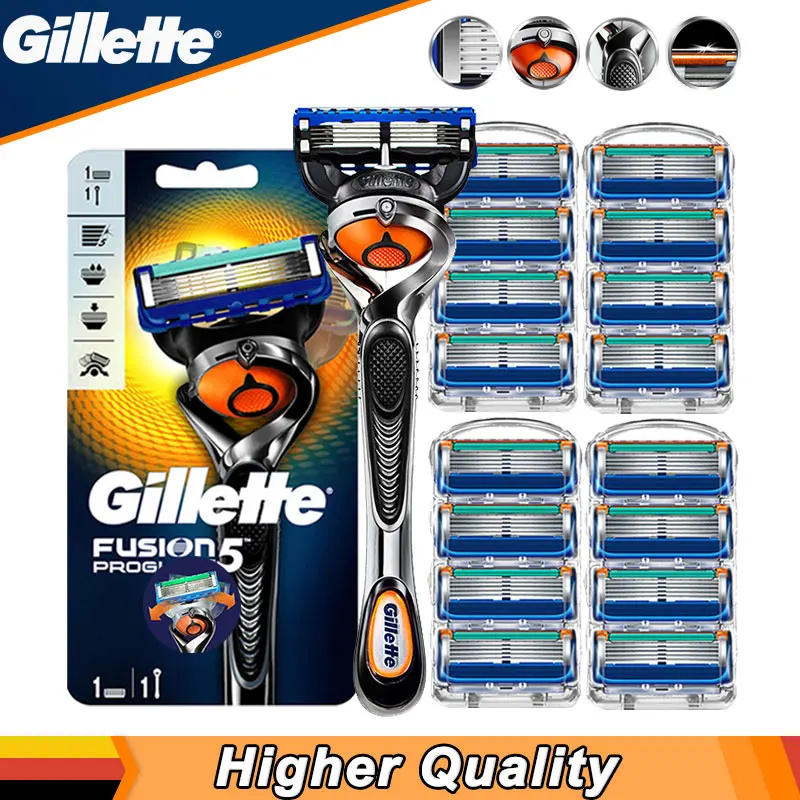 Бритвенные лезвия Gillette Fusion 5 мощный мужской набор для бритья машинка прямой