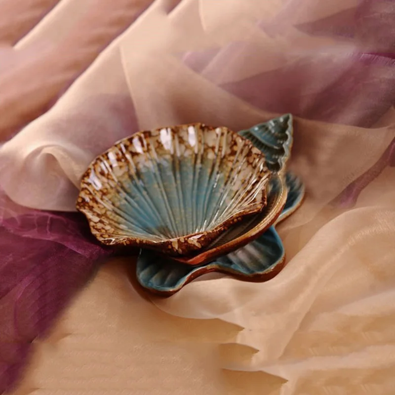 Керамическое креативное блюдо в японском стиле для послеобеденного стола