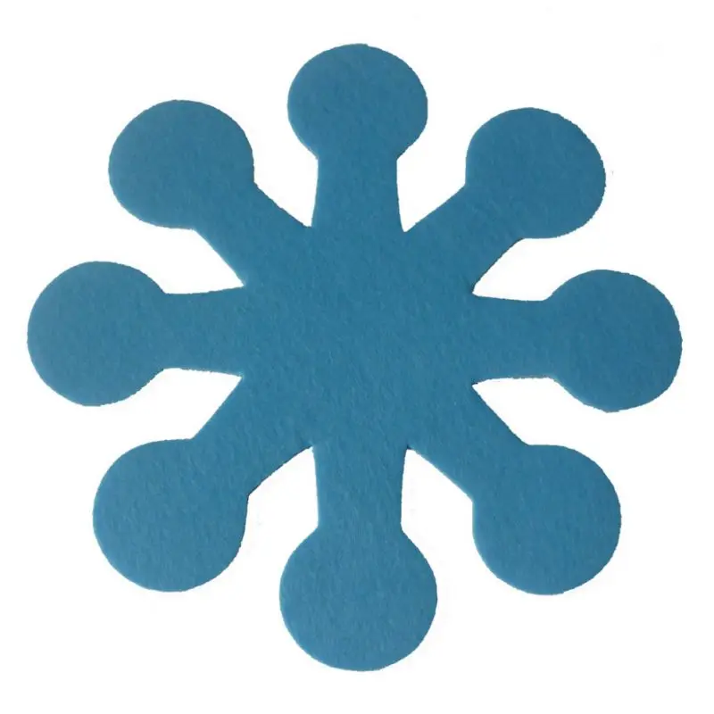 4 шт. пасхальные цветок форменный горшочек сковорода защита для тарелок