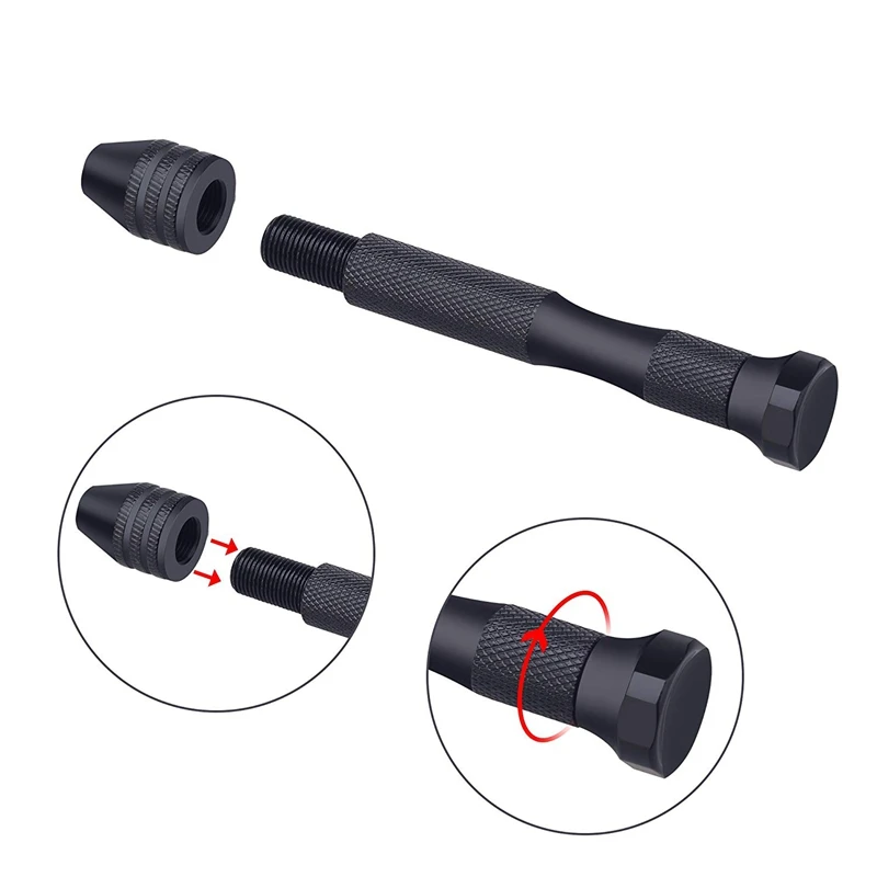 Набор ручных сверл 31 шт. набор прецизионная шпилька тиски микро-мини спиральные