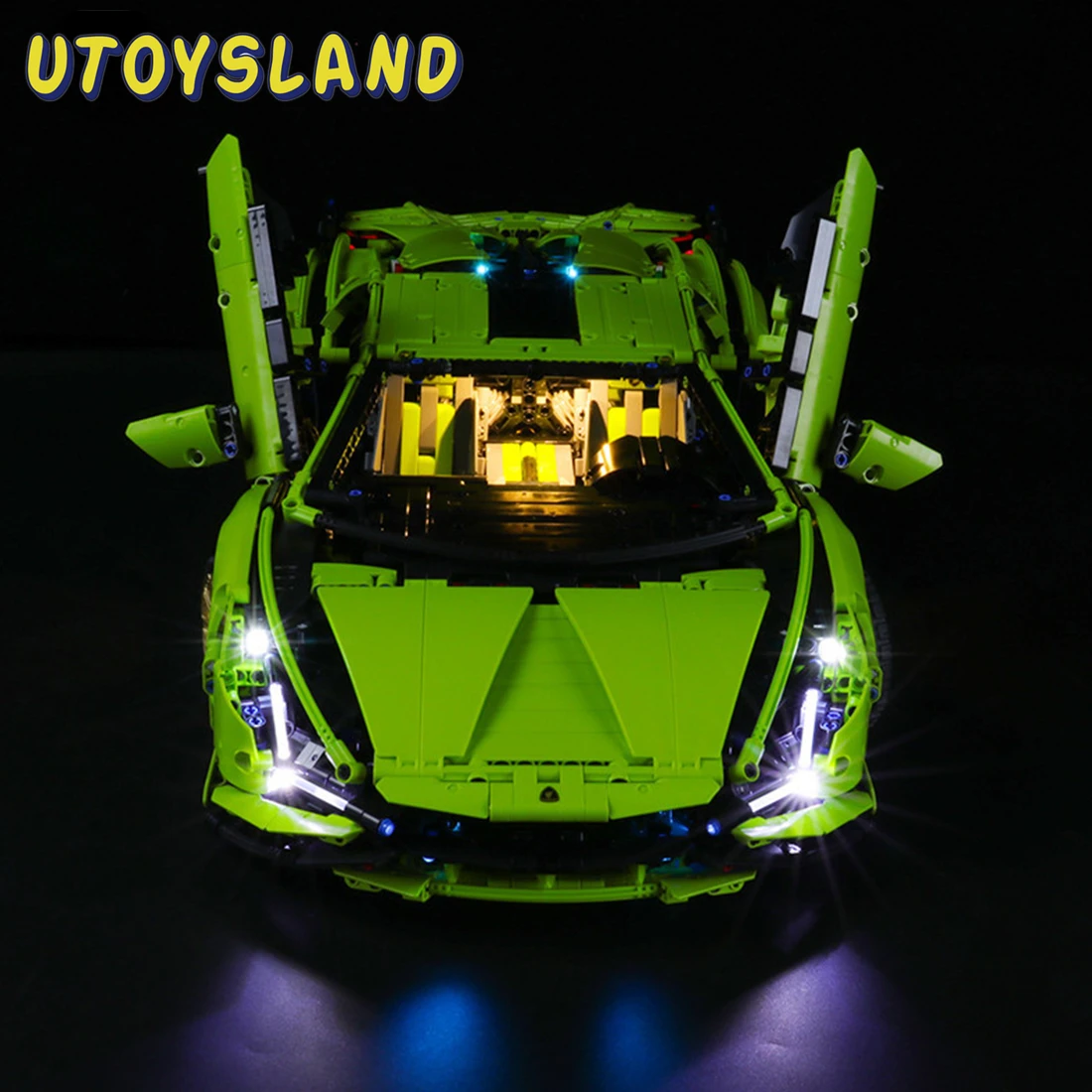 

USB Powered LED Lighting Kit For high-tech Lamborghini SiáN FKP 37 42115(LED Included Only, No Kit)For Children Educational Toys