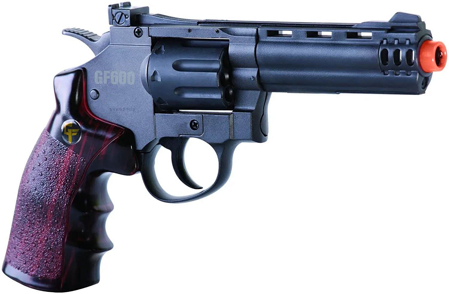 

Wearable4U CR357 Revolver .177 Caliber armas de co2 gas pistola with Bundle Metal Wall Sign
