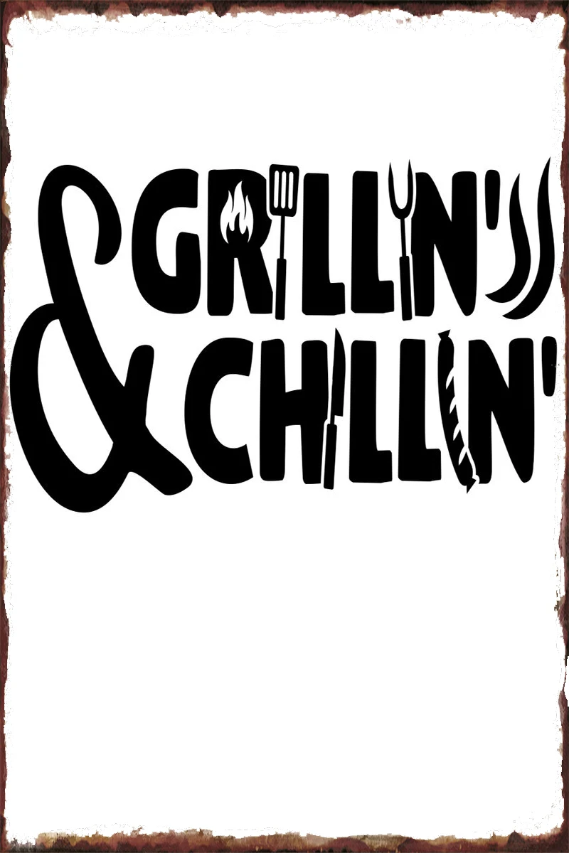 

Настенный декор для гриля, украшение комнаты, Ретро винтажный металлический знак, Жестяная Табличка для творчества, для дома, клуба, мужская...