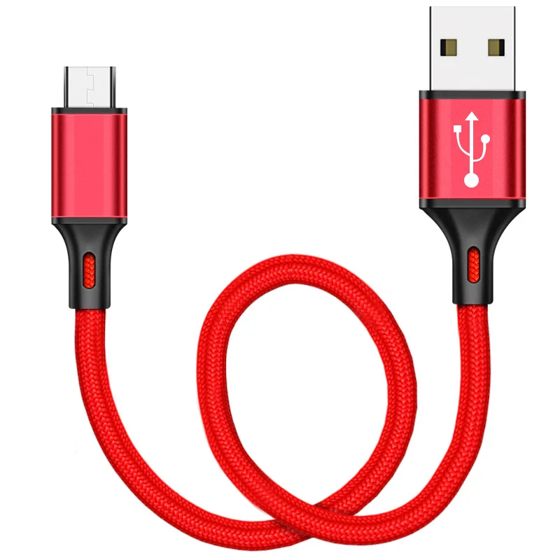Быстрая зарядка короткий usb кабель type C для xiaomi power Bank используйте 25 см