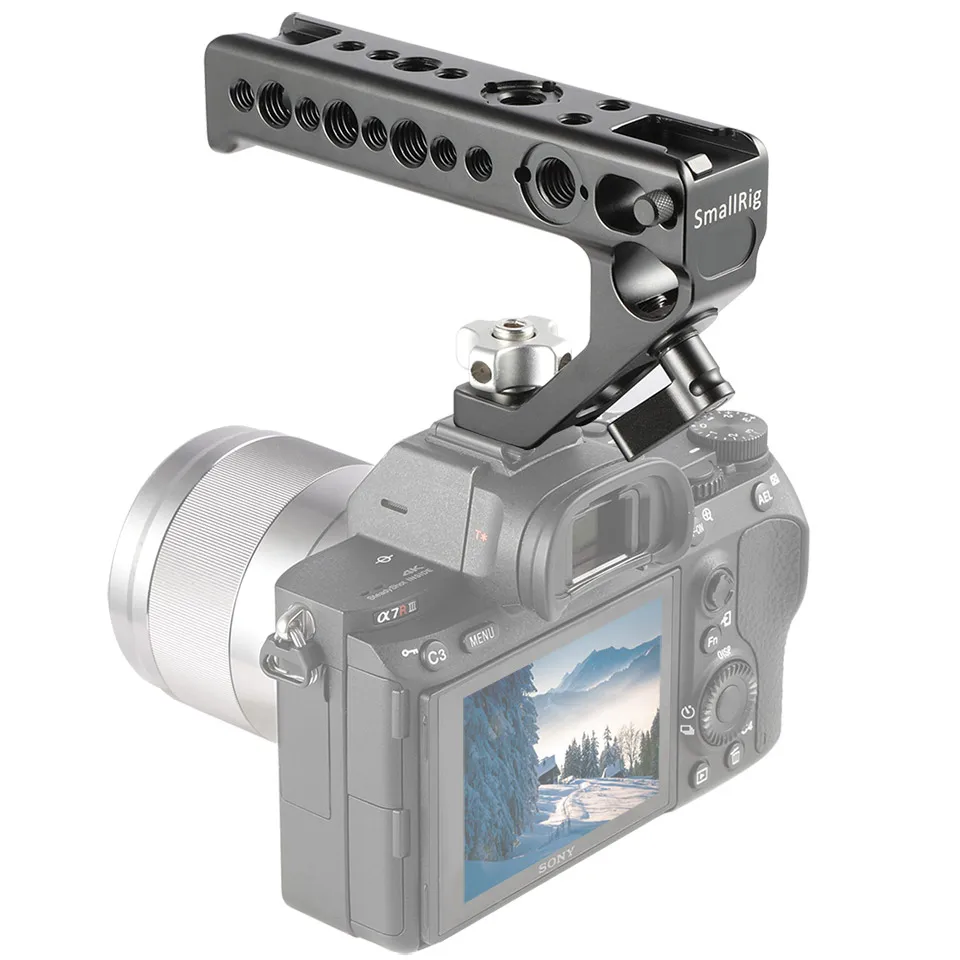 

SmallRig Quick Release Camera Shoe Handle Grip Can Use W/ SmallRig Z6 L Plate w/ ARRI Locating Hole DIY Camera Stabilizer 2094