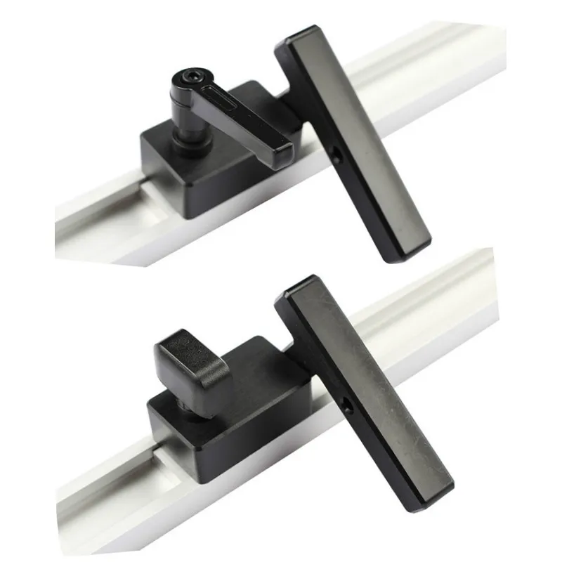 

Aluminium Miter Track Stop for T-Slot T-Tracks Woodworking DIY Wood Working Tools