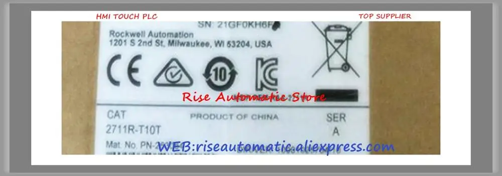 Новый сенсорный HMI 2711R-T7T 2711R-T4T 2711R-T10T Обустройство дома