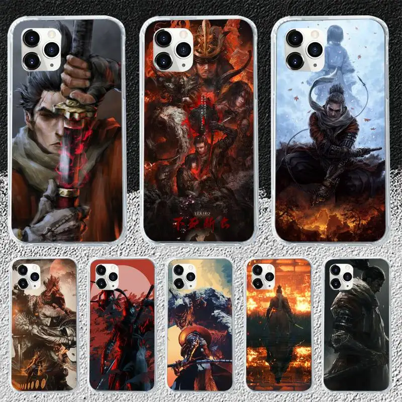 

SEKIRO Phone Case For iPhone 6 7 8 Plus 11 12 ProMax X XR XS Max SE Soft cover