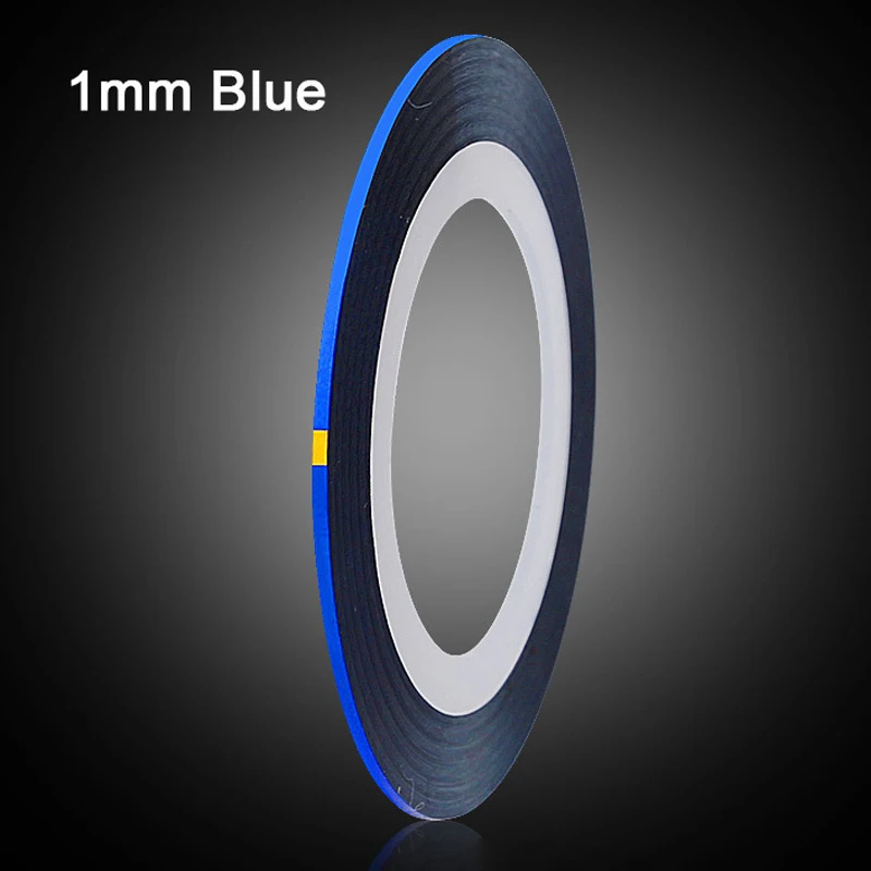 1 мм/2 мм/3 мм наклейки для линий ногтей рулон s зачистки наконечники из фольги