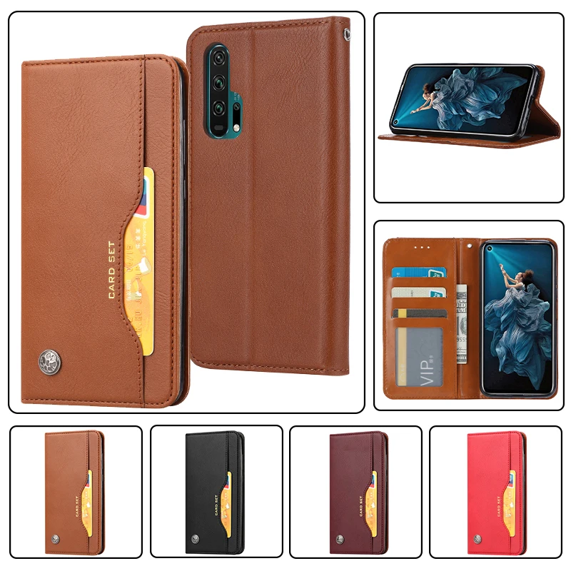 

Luxury Fashion Flip Leather Phone Case For HuaWei Honor 7C 7S 8S 9S 9X 10 10i 20 20i Pro Lite Card Slot Wallet Shockproof Cover