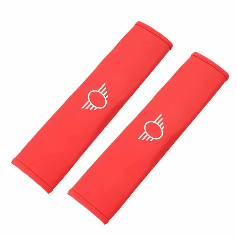 Подкладка для ремня безопасности из искусственной кожи плечевой протектор MINI