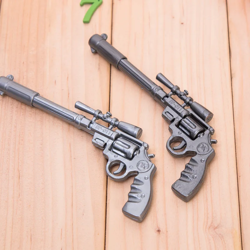 

Шариковая ручка в форме револьвера 1 шт., креативные канцелярские принадлежности, школьные принадлежности, аксессуары, подарки, искусственн...