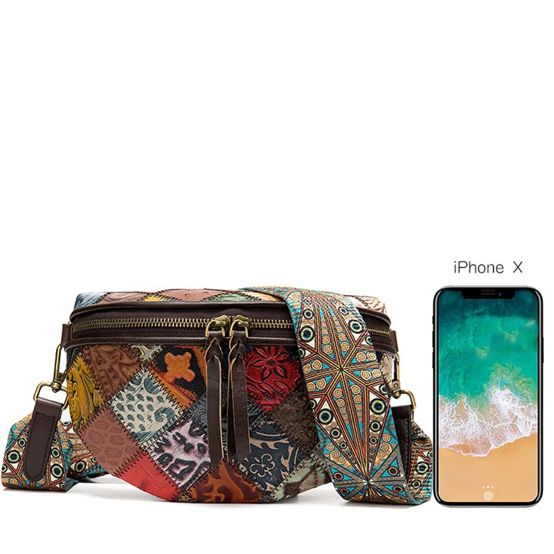 Сумка через плечо из натуральной кожи новинка 2020 модная сумка Кроссбоди с