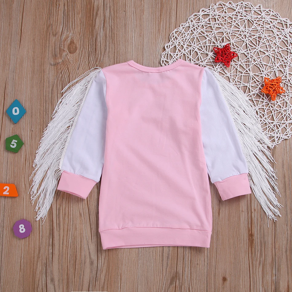 Летняя брендовая новая детская футболка с единорогом 3D для девочек детские